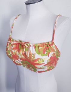 Check out this item in my Etsy shop https://www.etsy.com/listing/1161664671/vintage-90s-does-50s-tropical-bikini-top Vintage Spring Beach Swimwear, Retro Summer Halter Top For Vacation, Tropical Halter Top With Adjustable Straps For Beach Season, Tropical Halter Top With Adjustable Straps For Vacation, Vintage Beach Swimwear For Spring, Retro Sleeveless Halter Top For Beach, Vintage Swimwear For Spring Beach Outing, Vintage Summer Beach Halter Top, Tropical Summer Halter Top With Adjustable Straps