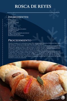 the recipe for rosca de keys is shown