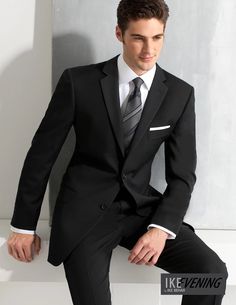 Groom Suit Black, Mens Tailored Suits, Best Suits For Men, Custom Made Suits, Wedding Suits Groom, Wedding Dress Men, Slim Fit Tuxedo, Dress Suits For Men, Mens Formal Wear