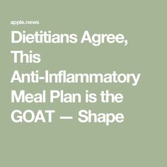 Dietitians Agree, This Anti-Inflammatory Meal Plan is the GOAT — Shape Turmeric Energy Balls, Make Ahead Smoothies, Sweet Potato Spinach, Anti Inflammation, Inflammatory Foods, Chronic Inflammation, Diet Meal, The Goat, How To Cook Quinoa