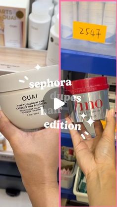 Kiyoko Beauty on Instagram: "Find your faves for half the $$$ 🤑 

Asian beauty Sephora dupes 🛍 Hair treatment edition 💄

💜 Ouai treatment mask & Shiseido Fino hair mask

💜 K18 repair hair oil & &Honey repair hair oil

#dupealert #dupethat #sephorahaul #haircareproducts" Sephora Haul, Repair Hair, Rice Water, Grow Long Hair