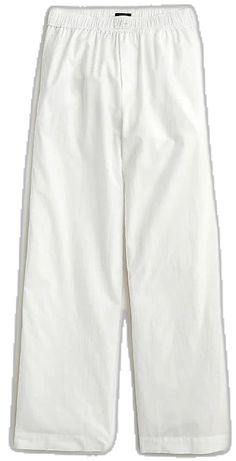 Solid Cotton Sleepwear With Elastic Waistband, Cotton Sleepwear Trousers With Elastic Waistband, Solid Cotton Wide Leg Pull-on Pants, Cotton Wide Leg Pull-on Pants, Cotton Trousers Sleepwear For Spring, Cotton Sleepwear Trousers For Spring, Cotton Wide Leg Sleep Bottoms, Spring Cotton Sleepwear Trousers, Spring Cotton Sleepwear Pants