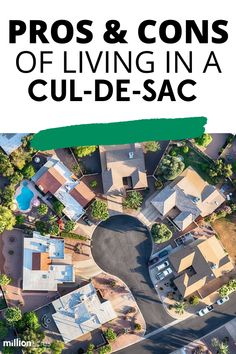 Pros and Cons of Living in a Cul-De-Sac. So when we came across an opportunity to build a new-construction home on a cul-de-sac, we jumped on it. #culdesac #home #homeowner #realestate #construction #pros #cons Landlord Tips, Stocks And Bonds, Investing In Real Estate, Mortgage Tips, Selling Tips, Investment Properties, Home Buying Process, Home Buying Tips, First Time Home Buyers