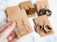 Clearance SALE! These acrylic and wood earrings are lightweight and great for all-day wear. Choose from baseball, linked hexagon or floral pumpkin. The ear wires are hypo-allergenic in silver or bronze. Floral Pumpkin, Wood Pumpkins, Holiday Earring, Laser Cut Wood, Baseball Mom, Wood Earrings, Acrylic Earrings, Clearance Sale, Ear Wires