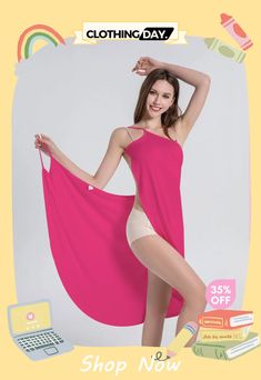 New Women's Wrap Dress Cover-up Summer Maxi Dress With Stretch And Built-in Bra, Stretch Solid Color Dresses For Beach Season, Stretch Solid Dresses For Beach Season, Solid Stretch Dresses For Beach Season, Solid Color Beachwear Dress With Built-in Bra, Beachwear Dress With Built-in Bra, Spring Beachwear Dresses With Built-in Bra, Womens Wrap Dress, Beachwear Collection