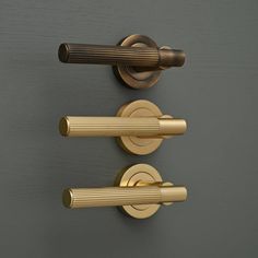 Indulge in luxury with our Claverley Straight Knurled Solid Brass Lever Door Handles. Expertly handmade from quality, heavy duty solid brass with intricate smooth knurled detailing on the handle. Upgrade your doors with this exclusive, sprung lever handle for an elegant and quality feel.  * Solid Brass Quality   * Heavy Duty   * Intricate Smooth Straight Knurled Detailing   * Concealed Rose   * Easy Fitting (3 Screws per handle)   * Sprung Mechanism   * Sold as a Pair           * Designed in the Lever Door Handles, Cupboard Handles, Brass Door, Lever Handle, Brass Handles, Aged Brass, Door Knobs, Door Handle, About Uk