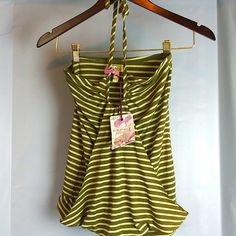 Nwt David Bitton Buffalo Olive/Army Green/Green Tank Halter Top Xs Size Extra Small Neck Tie Approx Flat Lay Measurements Pit To Pit 13.5 Pit To Hem 17.5 Bottom Hem 14.5 134 Striped Stretch Halter Neck Top, Striped Halter Neck Top For Spring, Spring Striped Halter Top, Striped Halter Top For Spring And Summer, Green Cotton Summer Halter Top, Green Fitted Casual Halter Top, Green Cotton Halter Top For Vacation, Fitted Green Halter Top Casual Style, Fitted Green Halter Top For Casual Wear