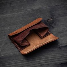 "Card holder made vegetable tanned Buttero (Walpier tannery, Italy) or Pueblo (Badalassi Carlo tannery, Italy) or Minerva (Badalassi Carlo tannery, Italy) leather. Leather is ±1,4mm / 3.5oz thickness. Compact flap card holder for your cards and paper money. Check colors here: https://www.etsy.com/listing/842671392/leather-colors-for-my-listings Different parts could be made in different color leather e.g. interior and exterior ( add note for this option) Card holder measurements: 10/7cm 3.94x2.7 Leather Trifold Wallet With Coin Pocket In Envelope Shape, Leather Trifold Wallet With Coin Pocket, Brown Rectangular Trifold Wallet With Waxed Finish, Brown Waxed Finish Trifold Wallet, Brown Leather Envelope Trifold Wallet, Brown Leather Trifold Envelope Wallet, Brown Rectangular Wallet With Waxed Finish, Rectangular Waxed Finish Card Holder Gift, Leather Card Holder Wallet