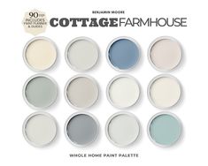 the color scheme for cottage farmhouse house paint