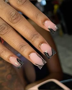 Frenchies Nails, Nail Cam, Simple Acrylic, French Tip Acrylic Nails, Simple Acrylic Nails, Waste Of Time