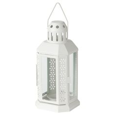 a white lantern on a white background