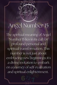 an angel number is displayed in front of a purple background