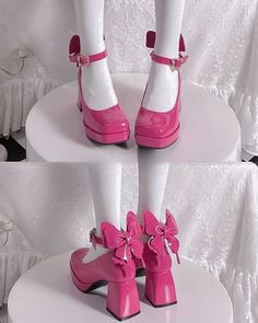 Fairy Shoes, Dr Shoes, Cute Shoes Heels, Girly Shoes, Pink Outfits, Pretty Shoes, Dream Shoes