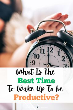 Are you one of those people who wake up early in the morning? Are you also one of those people who are very productive during the day? If you want to know what is the best time to wake up to be productive (or to be more productive), then this article is for you. Early In The Morning, Be More Productive