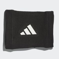 the adidas logo on a black sweater