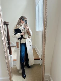 Highlighting 7 Out of Style Fashion Trends in 2024 by comparing one casual winter outfit! Many of these trends are hiding in your closet! Stiletto Boots