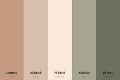 the color scheme for an interior design project with neutrals, browns and beiges