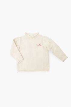 From one of our favorite female-founded tots brands, the Natural Roll Neck Sweater is a year-round cotton essential, versatile in all temperatures for your little ones. Featuring a classic roll neck collar, sleeves, and hem, you can also add a monogram for some personalization. The range of sizes are great for siblings and family photos!
If choosing the script monogram option, we recommend selecting a darker thread color for light color sweaters.
Roll neck collar, sleeves, and hem
Can be monogra Script Monogram, A Monogram, Roll Neck Sweater, Baby Sweater, Plus And Minus, The Script, Baby Sweaters, Roll Neck, Neck Collar