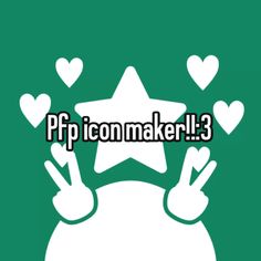 the text ppp icon maker 3 is above a pot with hearts and stars on it