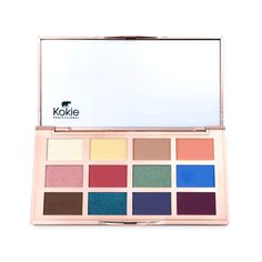 Artist Eyeshadow Palette Utopia Red Eyeshadow Palette, Iridescent Eyeshadow, Kokie Cosmetics, Grey Eyeshadow, Eye Palettes, Sally Beauty, Eye Shadow Palette, Shadow Palette, Eye Shadow