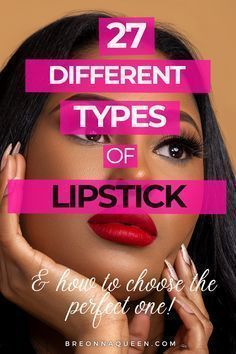 Types Of Lipstick, Lipstick Guide, Ombre Lipstick, Lipstick Style, Apply Lipstick, Lipstick Hacks, Beauty Lips, Sheer Lipstick