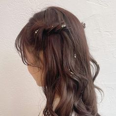 Korean Wedding Hair, Short Hair Hacks, Bridesmaid Hair Makeup, Hair Arrange, Wedding Hair Inspiration, Hair Stylies, December 17, Bride Makeup, Party Hairstyles