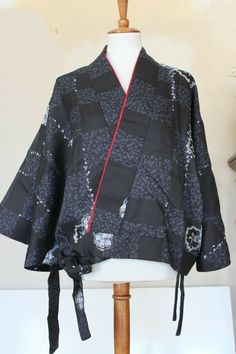 REYI N Separate Kimono NWT 27" Pit to Pit 25" Shoulder to Hem Belt in Front Black w/Gray Tags are in Japanese (see Pictures) Smoke Free Home Combine Shipping & Save! A Note About Shipping:  I try to be as fair on my shipping charges as possible.  Ebay takes 10% of the charges right off the top.  The rest may or may not cover my costs  If you feel that they are too high for your zip code, please contact me and I will let you know if I can ship to you cheaper than listed! I pride myself on my 5 st Kimono Outfit Ideas, Kimono Remake, Kimono Obi, Zip Code, Kimonos, How Are You Feeling, Tags, Women's Top, Fabric