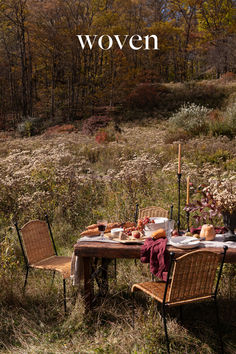 Always finding inspiration in Nature and celebrating the abundance of Harvest. 

Shop Woven's Fall Edit and bring your ultimate Fall tablescapes and gatherings to life.