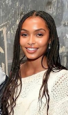 Yara Shahidi Hairstyles, Drop Braids, Pick And Drop Braids, African Superhero, Boho Braided Hairstyles, Yara Shahidi, Fun Makeup, Protective Hairstyles For Natural Hair, Hair Affair