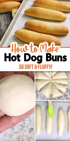 how to make hot dog buns so soft and fluffy