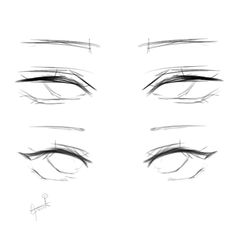 the steps to draw an eye