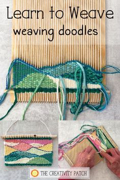 the weaving technique is easy and fun for beginners