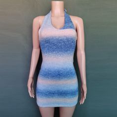 Sexy New Deep V-neck Rainbow Knitting Dresses – STYLEGOING Sleeveless Knit Mini Dress For Night Out, Sleeveless Stretch Knit Mini Dress, Chic Sleeveless Knitted Mini Dress, Winter Sleeveless Bodycon Dress, Casual Sleeveless Bodycon Dress For Winter, Fitted Knitted Sleeveless Mini Dress, Casual Sleeveless Winter Bodycon Dress, Sleeveless Stretch Bodycon Dress For Winter, Casual Sleeveless Mini Dress For Winter Events