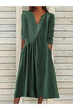 Sukienki Maksi, Cocktail Chic, Women's A Line Dresses, Modest Summer Dresses, Dresses Aesthetic, Dress Stores Online, Half Sleeve Dresses, Summer Dress Outfits, Cute Summer Dresses