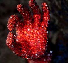 Jewelry hand is 💯 covered in ruby rhinestones and wine red rhinestones to give this piece dimension. Glitter Hands, Jewelry Hand, Red Rhinestone, Ruby Red, Wine Red, Dark Red, Beauty Book, Ruby, Display Homes