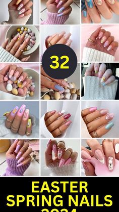 Easter Nails 2024, Elegant Easter Nails, Classy Easter Nails, Easter Spring Nails, Easter Nails Design Spring, Chrome Manicure, Pink Chrome Nails, Ombre Manicure, Chic Nail Art