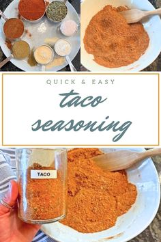 taco seasoning Best Homemade Taco Seasoning, Homemade Taco Seasoning Recipe, Smoked Salmon Recipes, Taco Seasoning Recipe, Tacos Burritos, Seasoning Recipe, Easy Taco, Organic Spice, Homemade Tacos