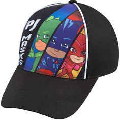 PRICES MAY VARY. OFFICIALLY LICENSED: This baseball cap is officially licensed by PJ Masks. PJ Masks: Featuring boys beloved characters Catboy, Gekko and Owlette in extreme fashion. LIGHTWEIGHT AND DURABLE: Made of high quality material which will last long. SIZE: Designed for boys ages 4-7 Years. ADJUSTABLE: The adjustable snap closure will give your child the best fit. GREAT GIFT IDEA: The best gift for any PJ Mask fan! PJ masks! Dress your little one with this lovely stylish Baseball Cap From Catboy Pj Masks, Extreme Fashion, Boys Accessories, Toddler Boys, Baseball Cap, Little One, Caps Hats, Action Figures, Favorite Character