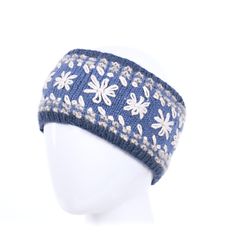 Every day feels like a winter wonderland when you’re wearing the Midori Beanie. Embellished with Japanese Sashiko cotton embroidery in a kaleidoscope of winter-inspired patterns and topped with a faux-fur pompom. You can also find this distinctive design in a headband and mittens. - 100% wool - Fleece lined - Fair Trade - Designed in Canada, handmade in Nepal - Dry clean/hand-wash only Norwegian Headband Pattern, Fairisle Headband Pattern, Nordic Headband Knitting Pattern, Wool Headband, Sashiko Embroidery, Winter Inspired, Knitted Headband, Cotton Embroidery, Knitting Women