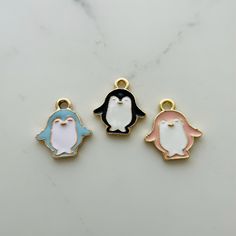 Material: Zinc Alloy. Quantity: 6 Pcs. Shipping: international shipping may take 2 to 4 weeks.  please give some patience, thank you for your understanding. If you have any questions, please feel free to contact me. Cute White Charms For Gifts, Enamel Dangling Charms For Jewelry Making, White Enamel Charms For Gifts, Penguin Polymer Clay Earrings, Penguin Accessories, Stone Glue, Fibonacci Golden Ratio, Penguin Pendant, Bracelet Business