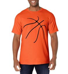 PRICES MAY VARY. This is the perfect basketball shirt for boys! Excellent basketball shirt for men! Check out our other designs (Basketball Shirt for Women, Basketball Shirt For Girls, iHoop Shirt) too! Great shirt to wear on any birthday. If you're looking for the best gift for son, uncle, father, dad, grandpa, daughter, relative, aunt, daughter, mother, mom, mama, grandma, Buy this orange basketball t shirt today! Lightweight, Classic fit, Double-needle sleeve and bottom hem Casual Basketball T-shirt With Screen Print, Basketball Team Name T-shirt For Sports Season, Team-colored Tops With Team Logo For Basketball, Collegiate Basketball Tops With Graphic Print, Sporty Basketball T-shirt With Letter Print, Collegiate Graphic Print Tops For Basketball, Basketball Graphic Tee For Sports Season, Graphic Tee For Basketball Sports Season, Basketball Graphic Tee Tops With Team Logo