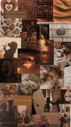 a collage of images with people and animals in them, including an image of a woman's face