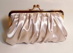 Bridesmaid Clutch, Satin Purses, Bridesmaid Clutches, Bridal Handbags, Satin Clutch, Frame Purse, Bridal Bag, Bridesmaid Bags, Beaded Evening Bags