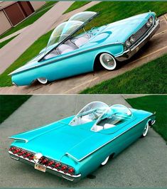 Atomic Space Age, Strange Cars, Mercury Cars, Concept Car Design, Weird Cars, Us Cars