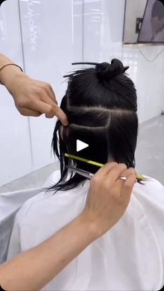 59K views · 5.8K reactions | Tóc ngắn cá tính | LONG HAIRSALON & ACADEMY Hair Cut, Hair Salon, Hair Cuts, Hair