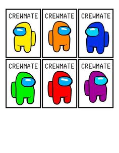 four different colored elephants with the words cremate, creamate, and cremate