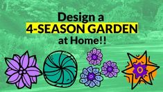 the four season garden at home is featured in this advert for an upcoming show