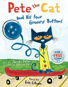 pete the cat and his four grooy buttons by janen peain, author