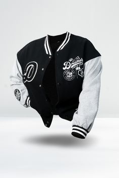 Imagine yourself walking down the street, turning heads, and owning your style with this iconic piece. It's more than just a jacket - it's a symbol of your ambition and determination to chase those dreams. 💫💭 College Outerwear With Letter Embroidery And Long Sleeves, Hooded Varsity Jacket With Letter Embroidery For Fall, Fall Hooded Varsity Jacket With Letter Embroidery, Hooded Outerwear With Letter Embroidery For Streetwear, Hooded College Style Outerwear With Letter Print, College Style Hooded Outerwear With Letter Print, Trendy Winter Varsity Sports Jacket, Varsity Hooded Outerwear With Letter Embroidery, Winter Varsity Jacket With Letter Print For Campus