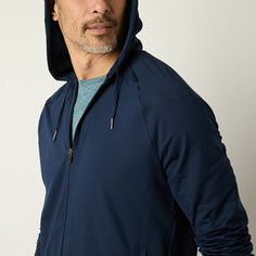 Cover up for workouts in style with this Xersion EverUltra Lite men's lightweight track jacket. Made from a lightweight knit with QuickDri technology and 4-way stretch for all-day comfort, this two-tone jacket has a full zip closure, two pockets, and a hooded neck with a drawstring closure. Style it with a tee and track pants. Features: Dri Fit, Hooded, Moisture Wicking, Stretch FabricClosure Type: ZipperFit: Classic FitNeckline: Hooded NeckPockets: 2 Side Slip PocketsSleeve Length: Long SleeveW Track Jackets, Moisture Wicking, Dri Fit, Track Pants, Stretch Fabric, Two Tone, Coats Jackets, Long Sleeve, Pants